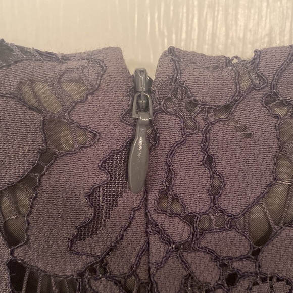 Madewell Gray lace shift dress size 8 - Picture 11 of 12